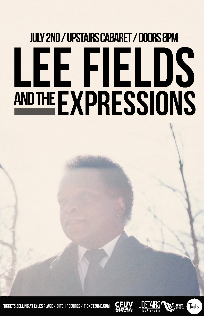 Lee Fields, Expressions @ Upstairs Jul 2 2014 - Jun 11th @ Upstairs
