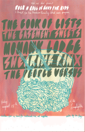 A Fundaiser for Granview Elementary: The Book of Lists, The Basement Sweets - Vancouver '03-'06, Shearing Pinx , The People Verses @ The Lamplighter - Aug 18, 2006