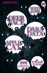 Bass appeal ;): Applecat, Deerface, Daradata @ Hush Jan 16 2013 - May 6th @ Hush