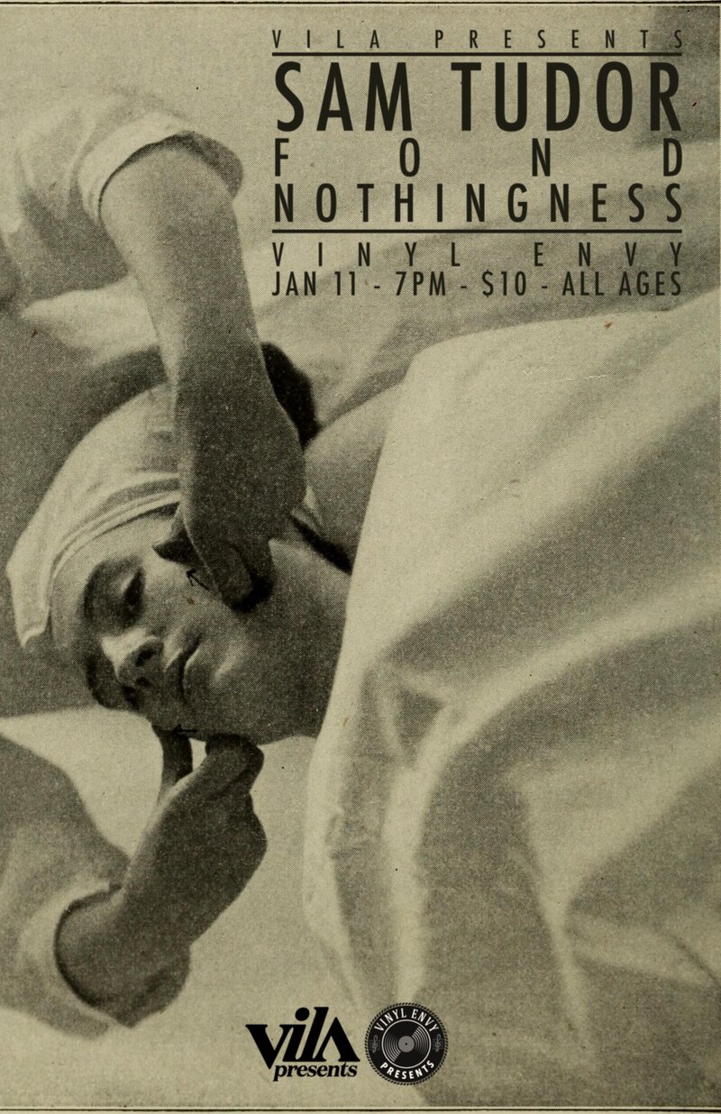 Sam Tudor, Fond, Nothingness @ Vinyl Envy Jan 11 2020 - May 6th @ Vinyl Envy