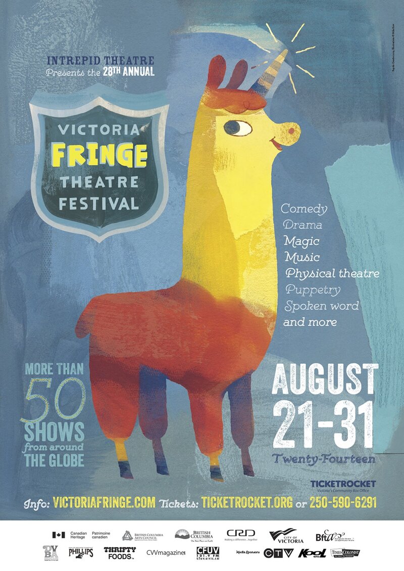 Victoria Fringe Theatre Festival @ Multiple Venues (See Fringe Festival Website)  - Aug 21, 2014