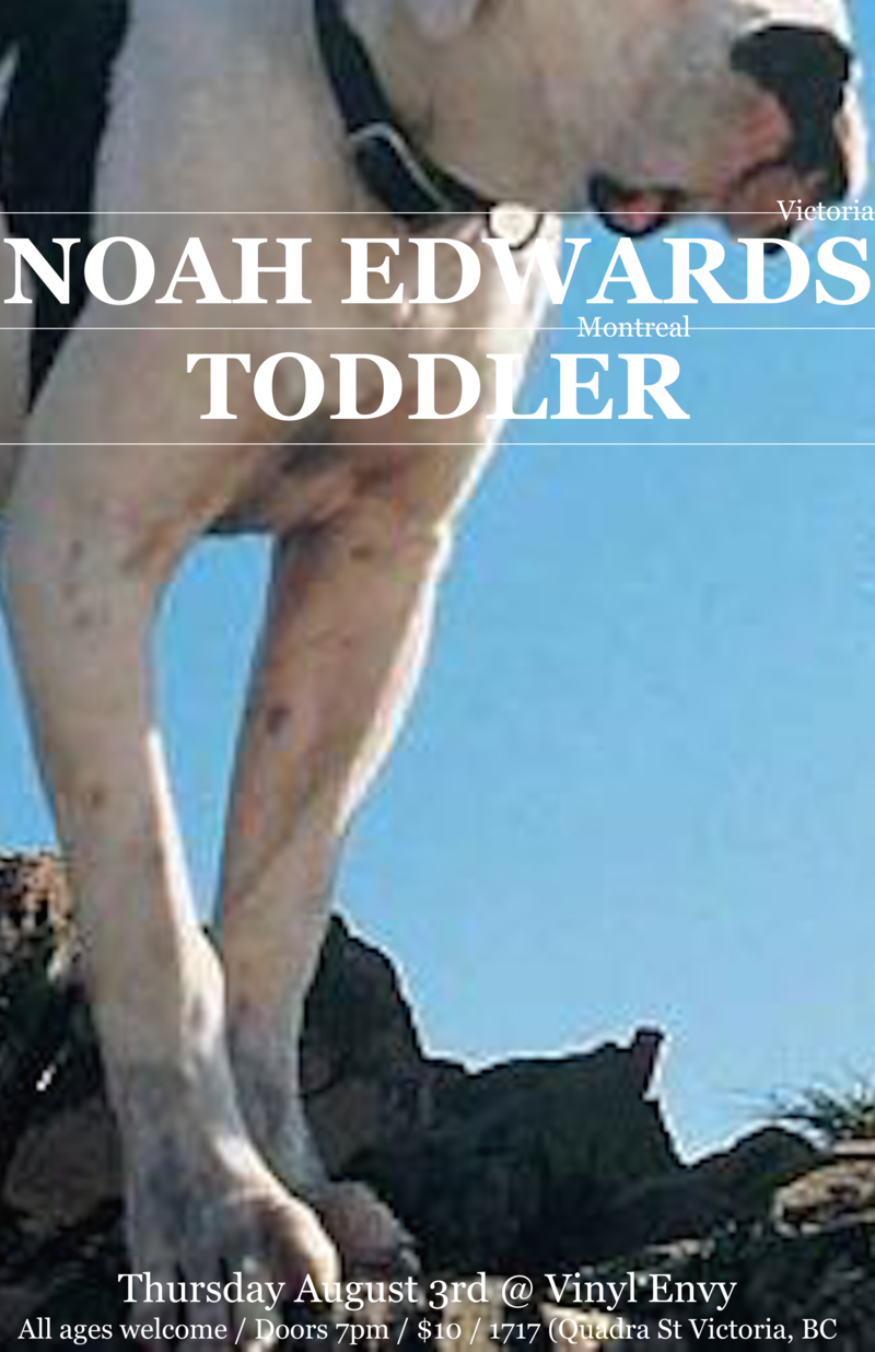Noah Edwards @ Vinyl Envy Aug 3 2017 - May 6th @ Vinyl Envy