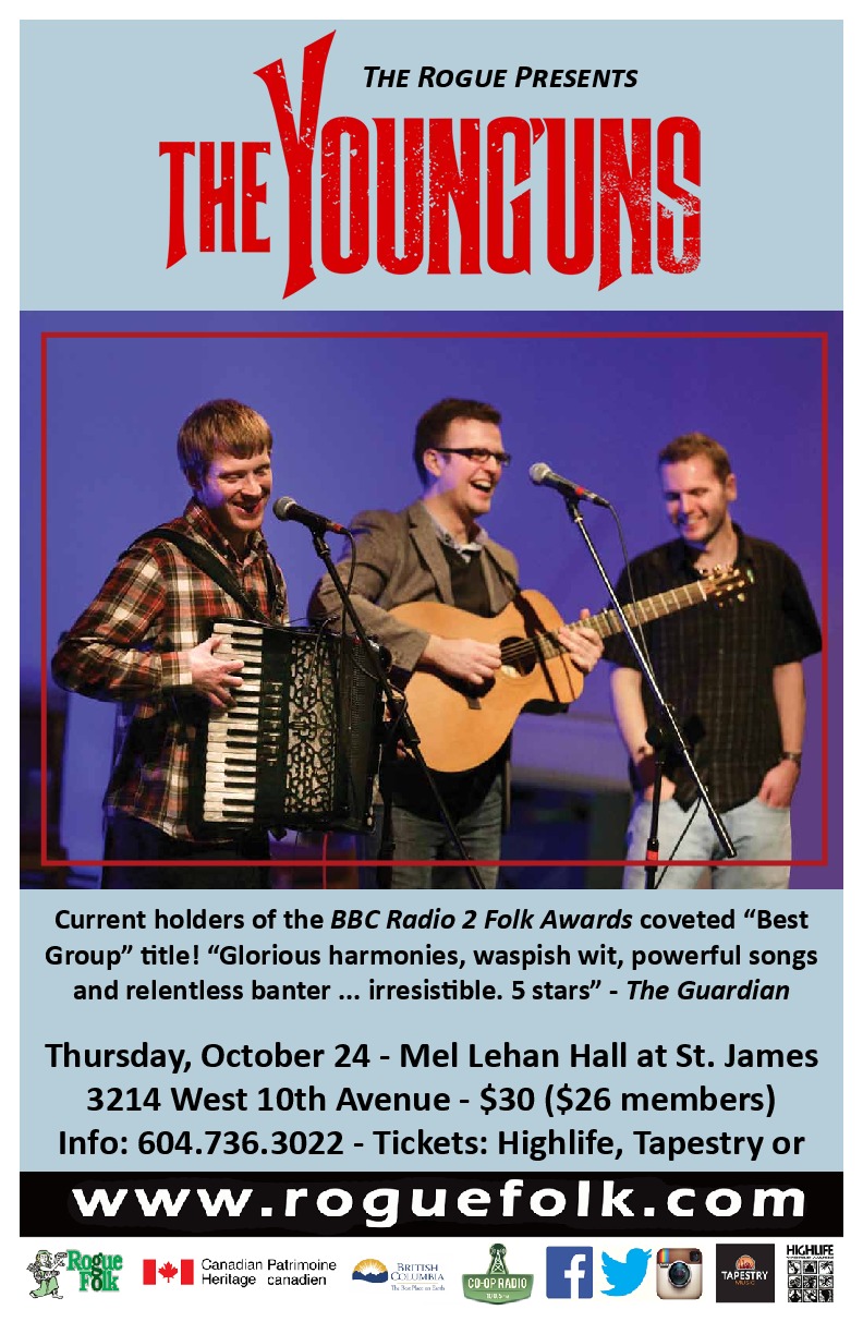 The Young'uns @ Mel Lehan Hall - Oct 24, 2019