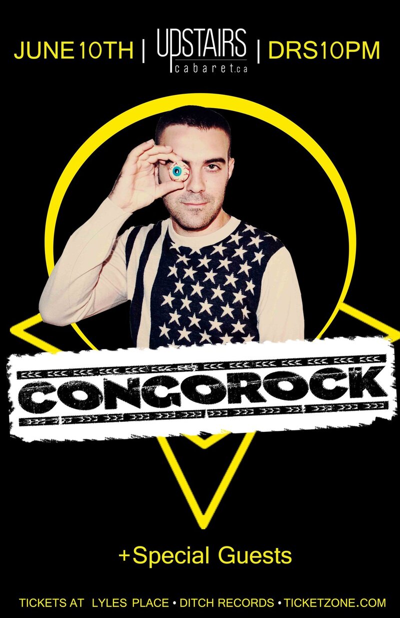Congorock, with special guests @ Upstairs Jun 10 2012 - Jun 5th @ Upstairs