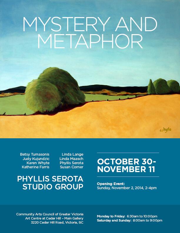 Mystery and Metaphor @ Victoria Arts Council - Oct 30, 2014