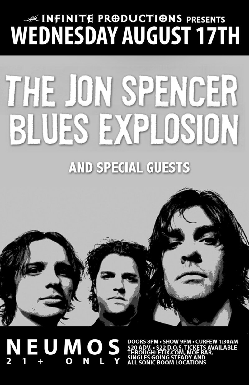 The Jon Spencer Blues Explosion, Hillstomp @ Neumos Aug 17 2011 - May 7th @ Neumos