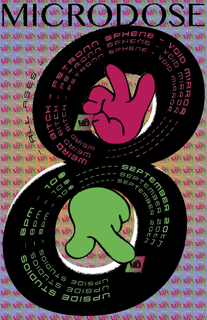 Microdose #8: Weird Bitch, Petronn Sphene, VOID MIRROR @ Upside Studios Sep 20 2019 - May 6th @ Upside Studios