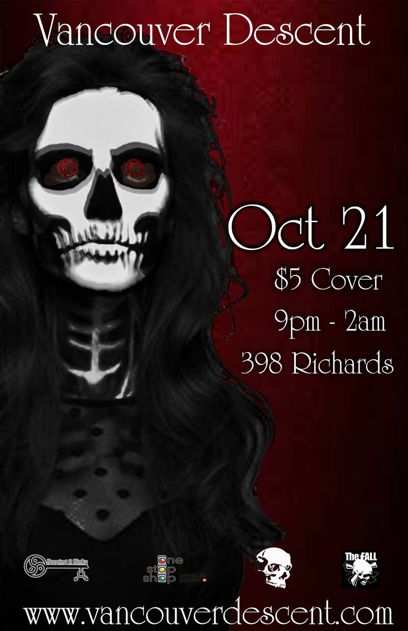 Descent Halloween Madness @ The Red Room Oct 21 2018 - Jun 14th @ The Red Room