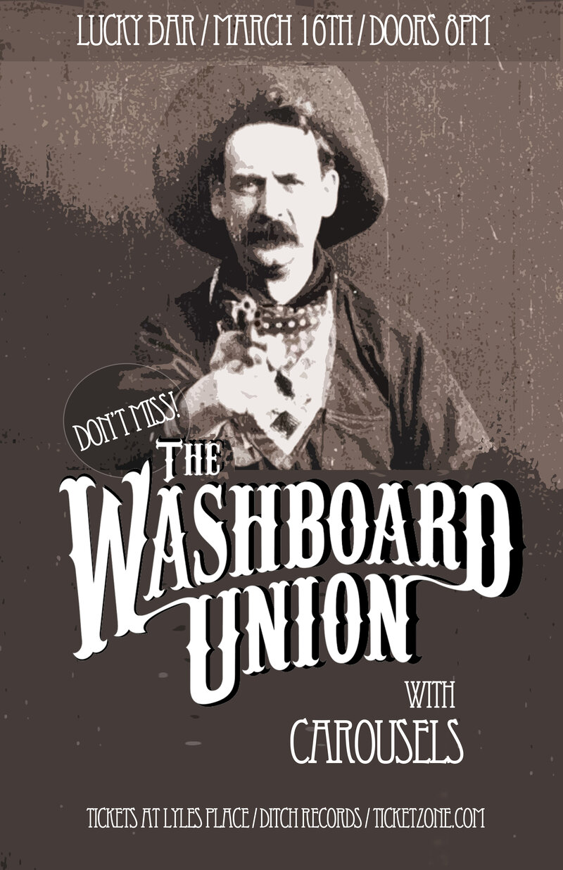 Washboard Union, Carousels @ Lucky Bar Mar 16 2013 - Jun 6th @ Lucky Bar