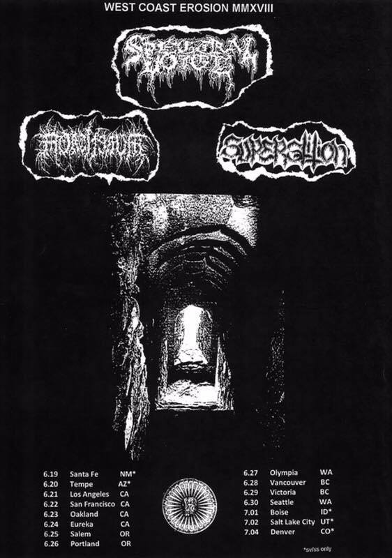 Spectral Voice, Mortiferum, Superstition, Gnosis @ Capital Ballroom Jun 29 2018 - Jun 8th @ Capital Ballroom