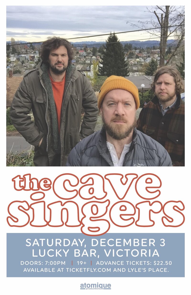 The Cave Singers, Ashley Shadow @ Lucky Bar Dec 3 2016 - May 6th @ Lucky Bar