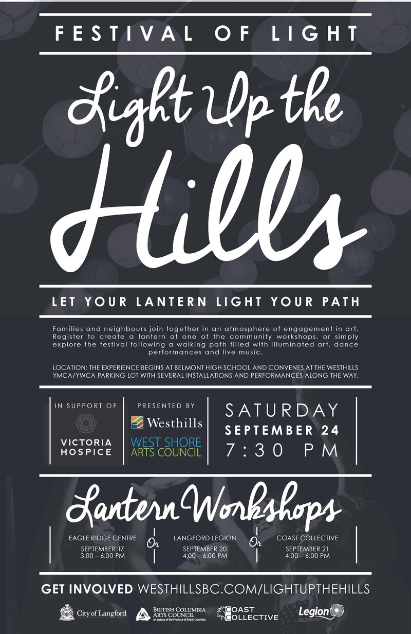 Light Up the Hills: Victoria Conservatory of Music @ YMCA Parking Lot, Langford - Sep 24, 2016