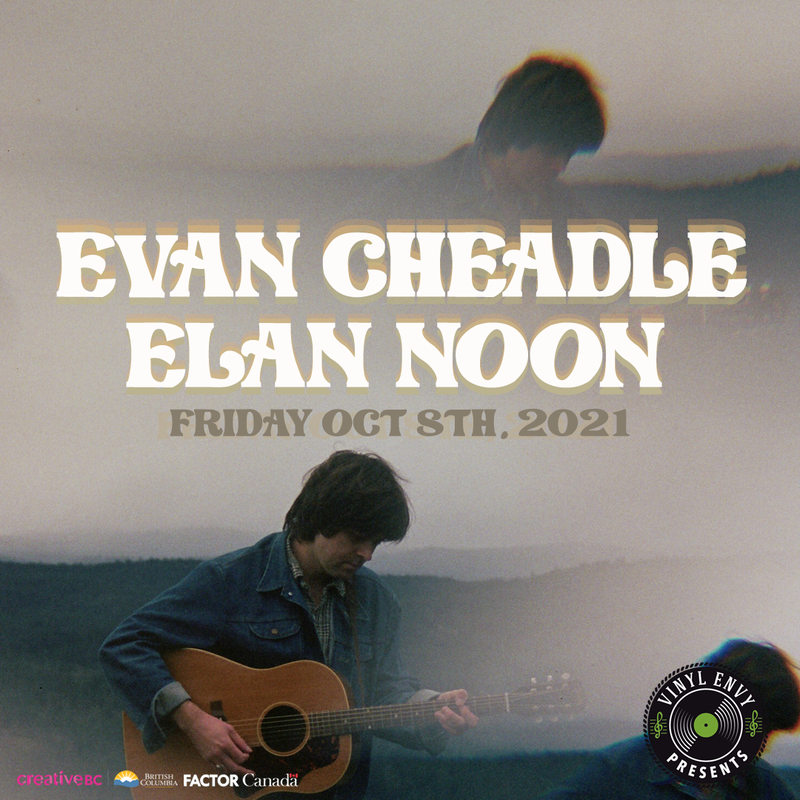 Vinyl Envy Presents: Evan Cheadle, Elan Noon @ Vinyl Envy Oct 8 2021 - Jun 5th @ Vinyl Envy