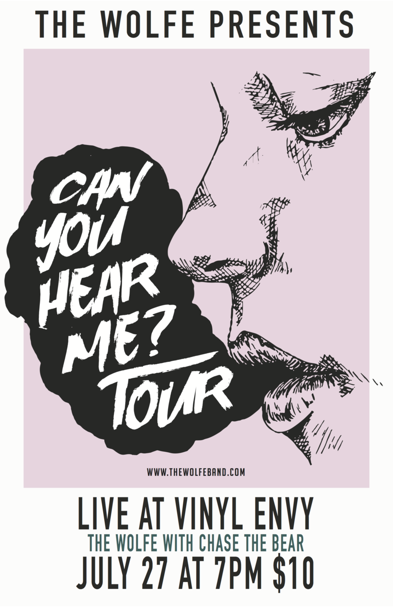 The Wolfe, Chase the Bear @ Vinyl Envy Jul 27 2017 - Jun 4th @ Vinyl Envy