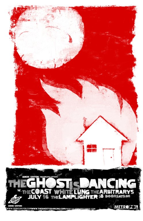 Sonic Unyon recording artsts: the Ghost is Dancing, the Coast, The Arbitrarys, White Lung @ The Lamplighter Jul 16 2007 - May 13th @ The Lamplighter