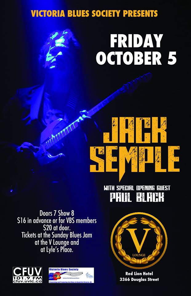 Jack Semple, Paul Black @ V-lounge Oct 5 2018 - May 6th @ V-lounge