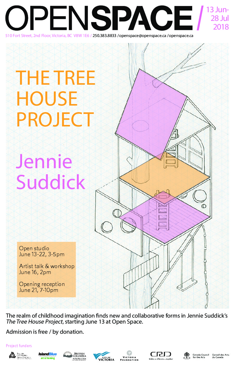The Tree House Project: Jennie Suddick @ Open Space - Jun 13, 2018