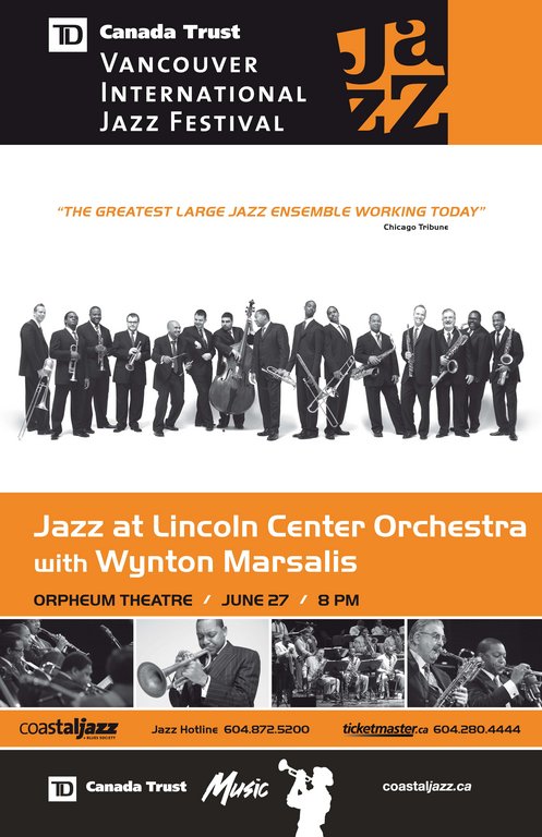 Jazz at Lincoln Center Orchestra (featuring Wynton Marsalis) @ The Orpheum - Jun 27, 2008