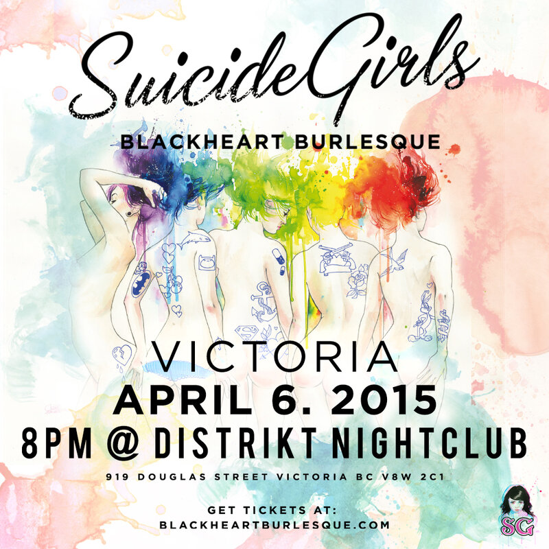 SuicideGirls: Blackheart Burlesque: The Suicide Girls @ Distrikt Apr 6 2015 - Jun 5th @ Distrikt