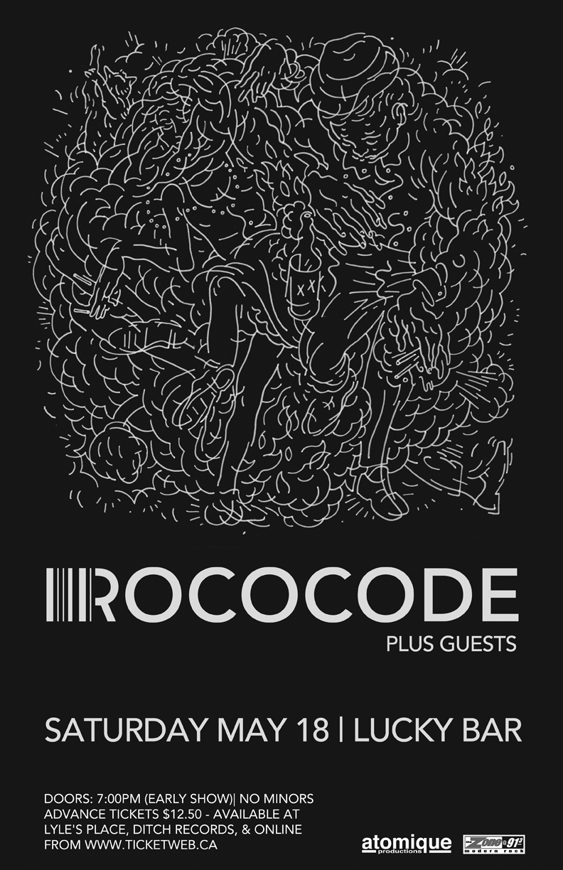 Rococode, Plus River @ Lucky Bar May 18 2013 - May 8th @ Lucky Bar