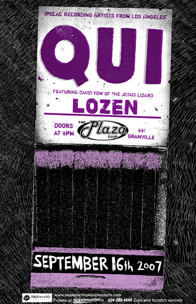 Qui, Lozen @ Plaza Club Sep 16 2007 - Jun 13th @ Plaza Club