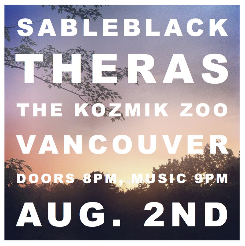 Sable Black, THERAS  (POPNOIRNOIR) @ Kozmik Zoo Aug 2 2013 - May 7th @ Kozmik Zoo