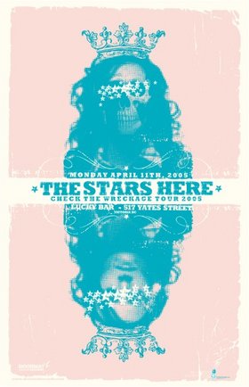Check The Wreckage Tour, with: The Stars Here, Maurice @ Lucky Bar Apr 11 2005 - May 13th @ Lucky Bar