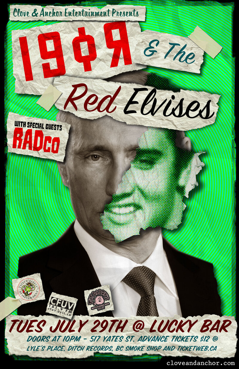 Igor & Red Elvises, RADCO @ Lucky Bar Jul 29 2014 - May 7th @ Lucky Bar