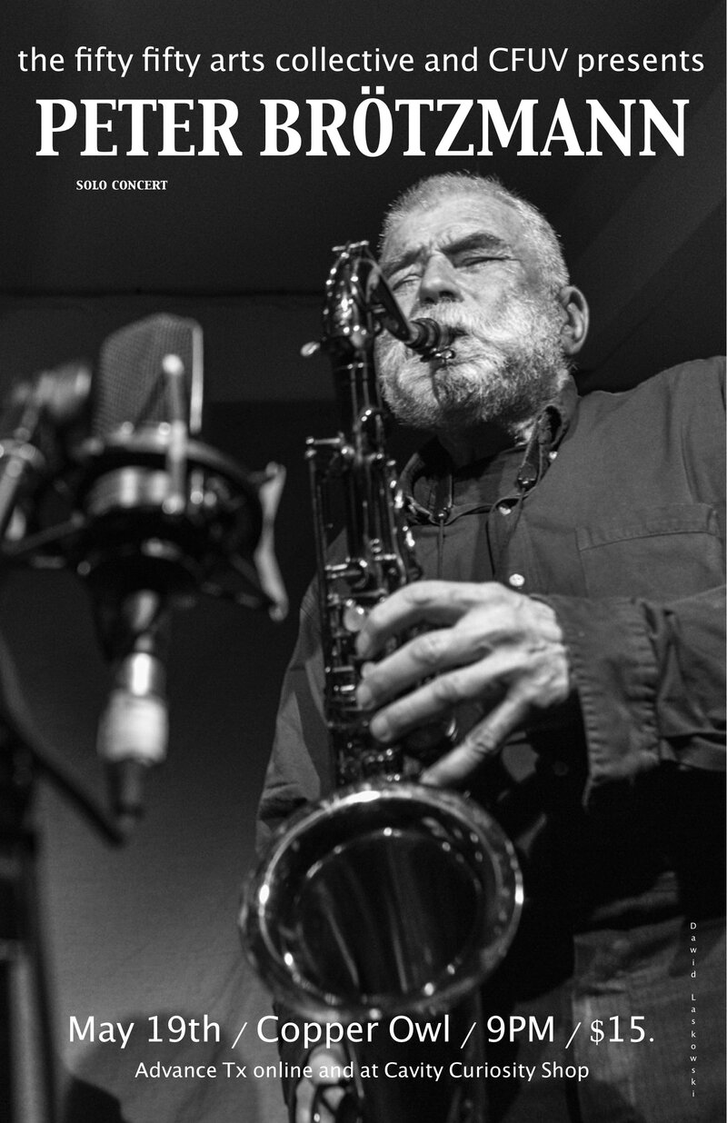 Peter Brotzmann @ Copper Owl - May 19, 2015