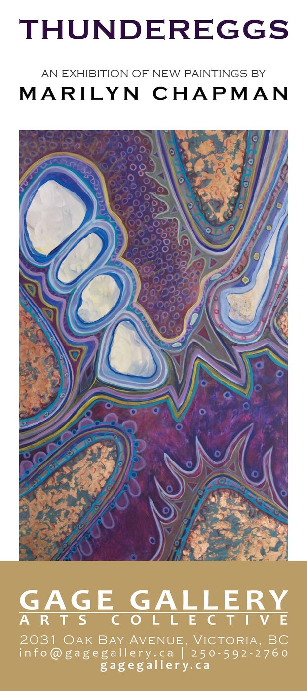 Thundereggs: an exhibition of new paintings by Marilyn Chapman: Marilyn Chapman @ Gage Gallery Arts Collective Nov 21 2017 - May 5th @ Gage Gallery Arts Collective