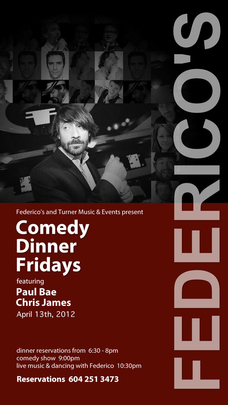 Paul Bae, Chris James @ Federico's Supper club - Apr 13, 2012