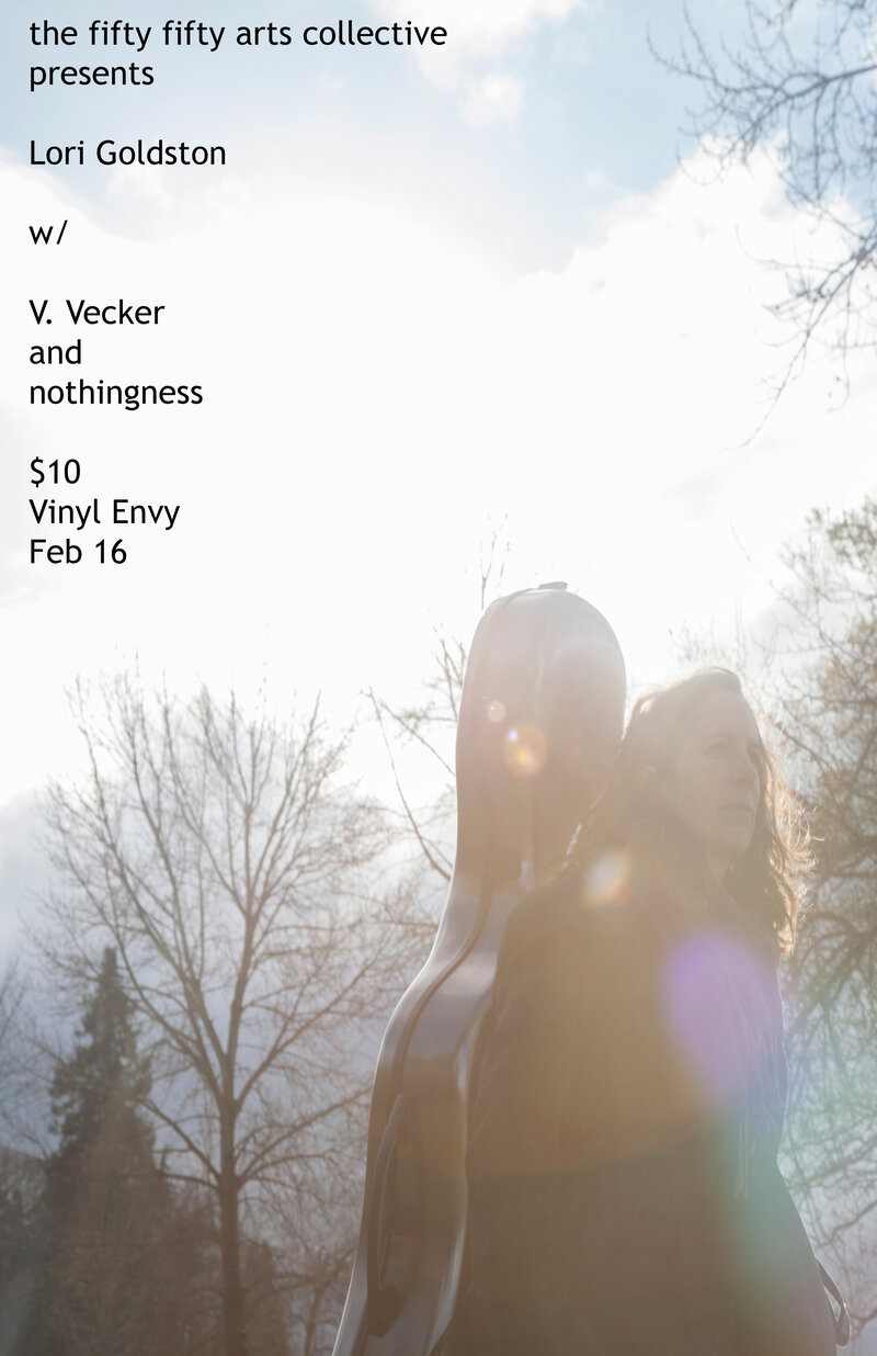 LORI GOLDSTON  (Seattle, WA), V.VECKER (Vancouver, BC), Nothingness (Victoria, BC) @ Vinyl Envy Feb 16 2020 - Jul 6th @ Vinyl Envy