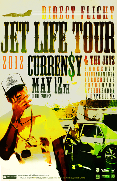 Curren$y, The Jets 1973, Fiend 4 Da Money, Cornerboy P, Trademark, Young Roddy, Hyperlinx @ Distrikt Dec 31 1969 - May 13th @ Distrikt