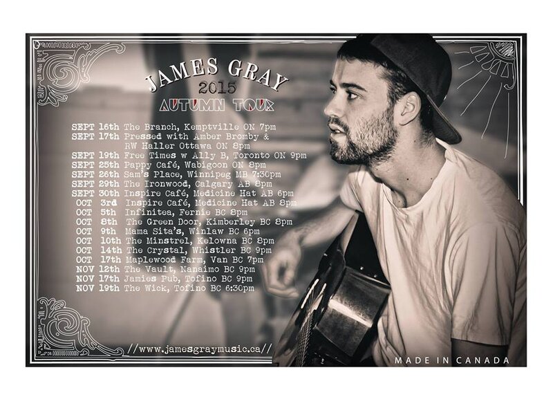 Noah Edwards, James Gray @ Copper Owl Nov 25 2015 - May 6th @ Copper Owl