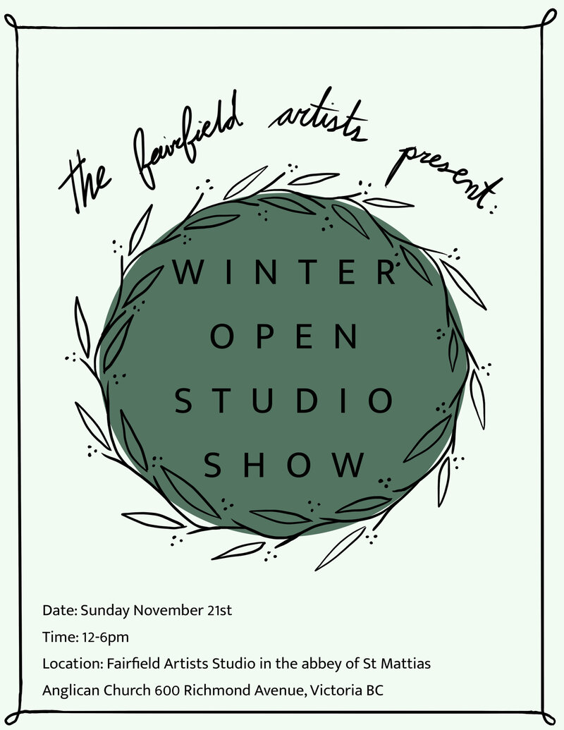 Winter Open Studio Show @ St Matthias Church 600 Richmond Avenue - Nov 21, 2021