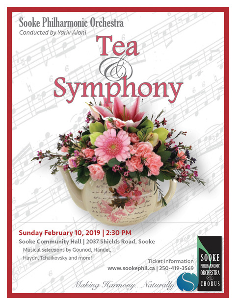 Tea & Symphony: Yariv Aloni, Sooke Philharmonic Music Director @ Sooke Community Hall Feb 10 2019 - Apr 30th @ Sooke Community Hall