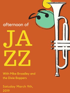 Mike Broadley's Going Away Party! With The Dixie Boppers @ Hermann's Jazz Club Aug 31 2019 - Jun 4th @ Hermann's Jazz Club