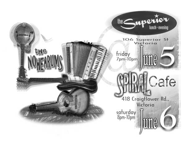 Dinner and Music with the jazz stylings of: The NoHearums @ The Superior - Jun 05, 2009