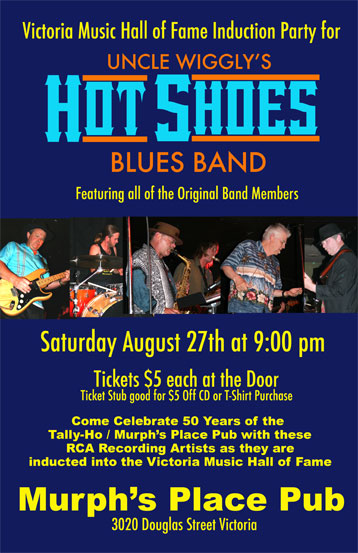 Uncle Wigglys Hot Shoes Blues Band @ Tally Ho Sports Bar and Grill Aug 27 2011 - May 1st @ Tally Ho Sports Bar and Grill