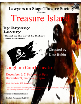 Treasure Island @ Langham Court Theatre - Dec 07, 2018