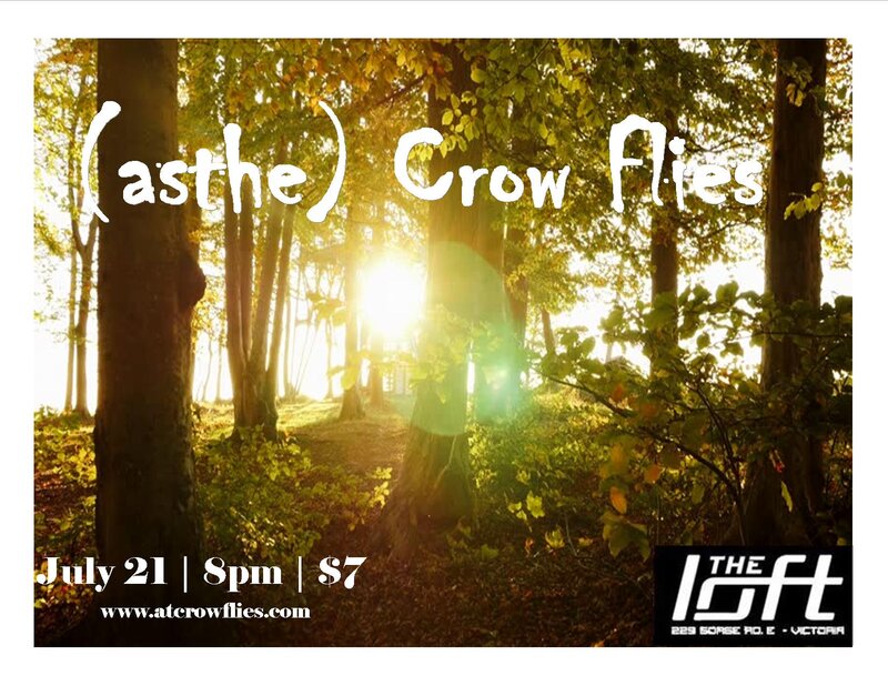 (asthe) crow flies (asthe) @ The Loft (Victoria) Jul 21 2017 - May 8th @ The Loft (Victoria)
