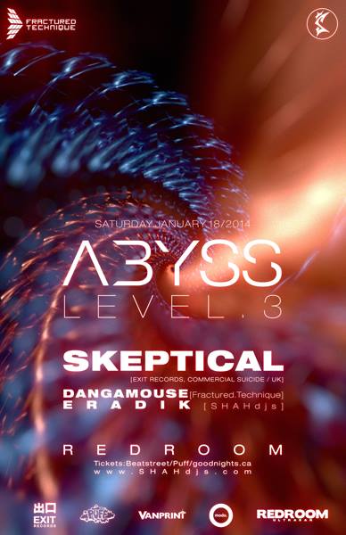 ABYSS lv 3: SKEPTICAL (Exit/Dispatch). @ The Red Room Jan 18 2014 - Jun 14th @ The Red Room