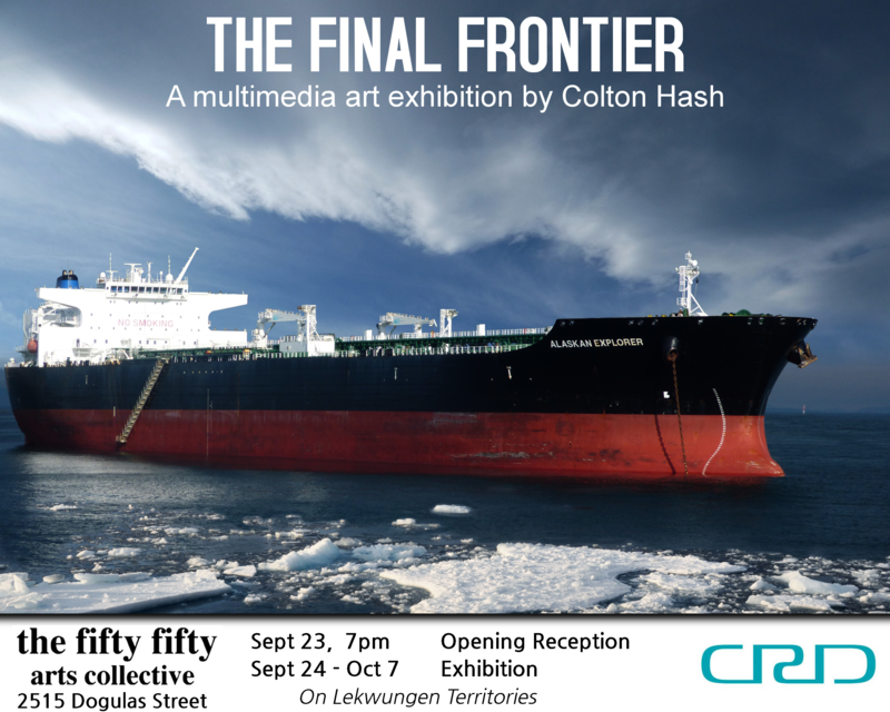 The Final Frontier: Colton Hash  @ the fifty fifty arts collective Sep 21 2017 - Jul 7th @ the fifty fifty arts collective