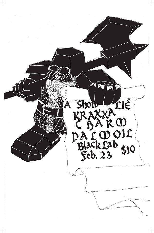 Lié, Kraxxa, Charm, Palm Oil @ The Black Lab (ask around) - Feb 23, 2018