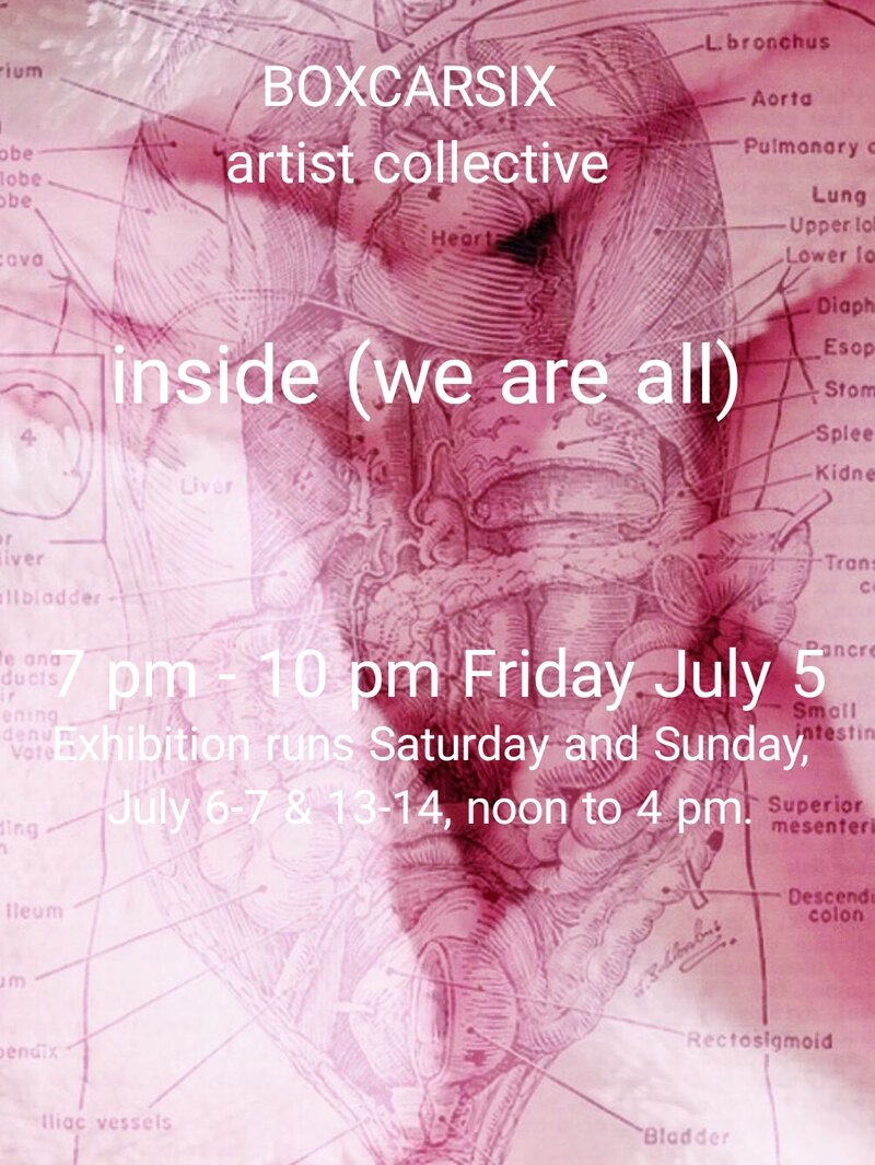 inside (we are all): BOXCARSIX @ The Ministry of Casual Living - Jul 05, 2019