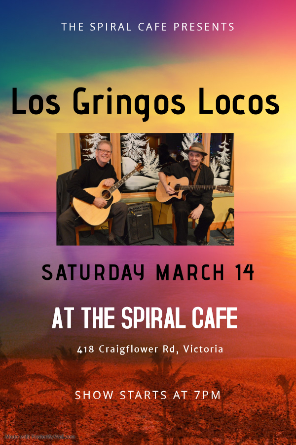 Los Gringos Locos @ Spiral Cafe Mar 14 2020 - May 6th @ Spiral Cafe