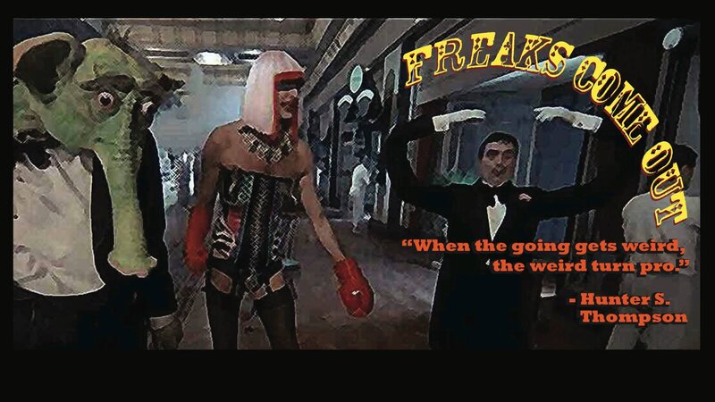 Freaks Come Out!: Donkey Dong (Righteous Rainbows of Togetherness), Cascadia Sound (dub gnostic & rozek), Solomon Potashnick, Yoseff Samchuk, Rowan Sentesy @ The Sunset Room - Oct 31, 2015