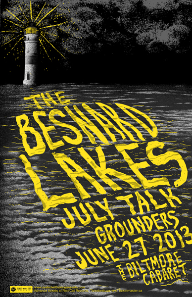 The Besnard Lakes, July Talk, Grounders @ The Biltmore Cabaret Jun 27 2013 - May 7th @ The Biltmore Cabaret