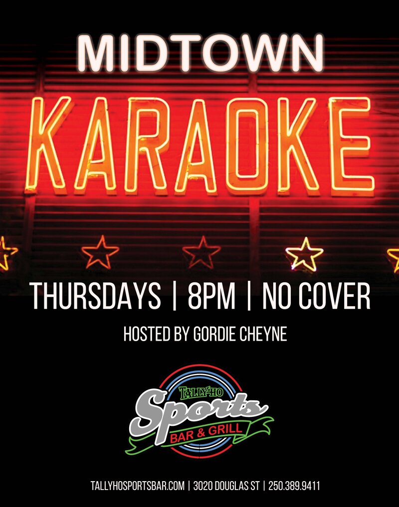Midtown Karaoke @ Tally Ho Sports Bar and Grill - Jun 02, 2016