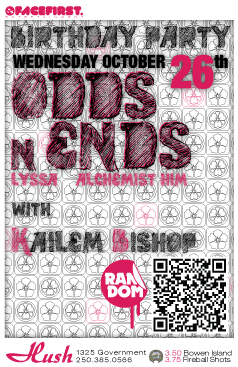 HOUSE MUSIC!!!: Odds n' Ends , Kailem Bishop @ Hush Oct 26 2011 - Jun 6th @ Hush